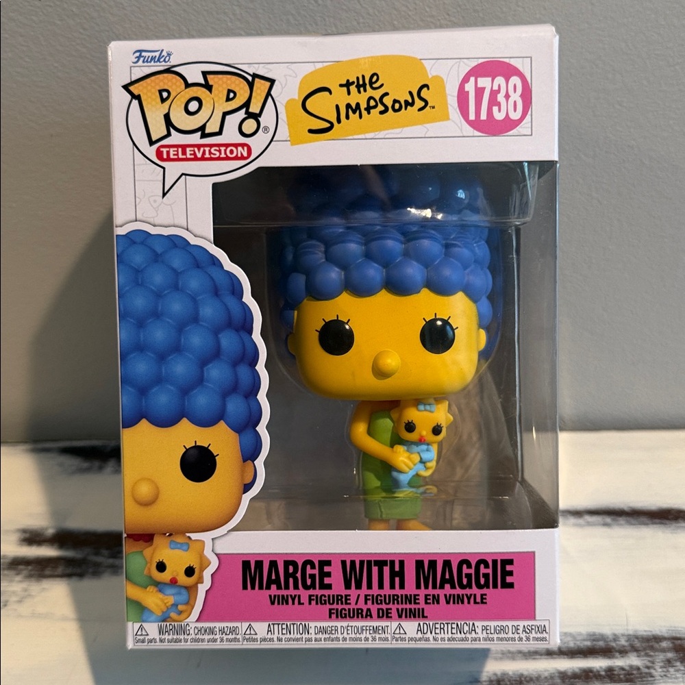 Funko Pop #1738 The Simpsons Marge with Maggie